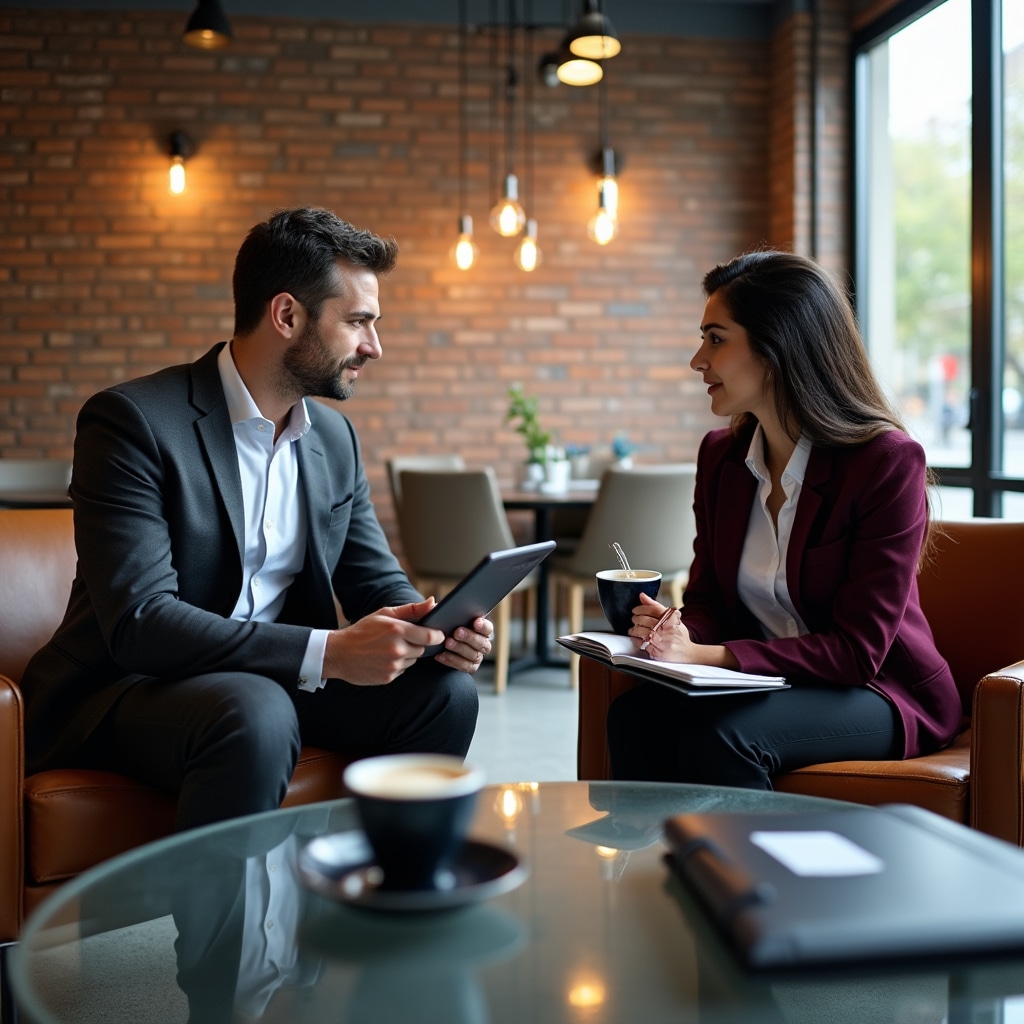 Business consultation discussion