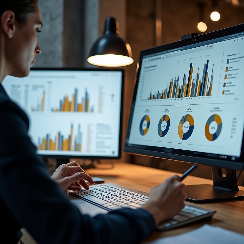 Project data analysis and chart creation